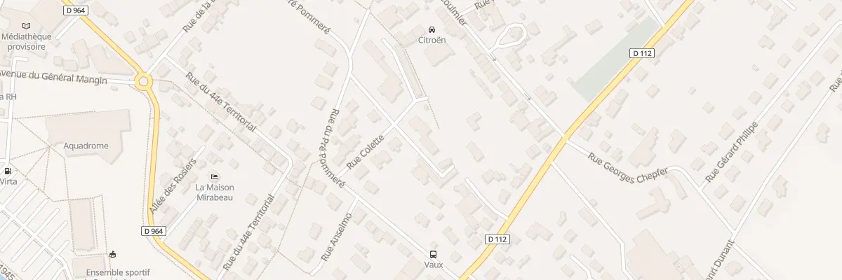 Plan du 34 Rue du Pré Pommeré à Verdun