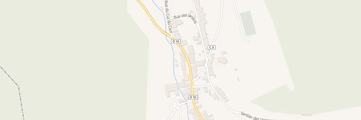 Plan du 4 Gr Grande Rue à Orquevaux
