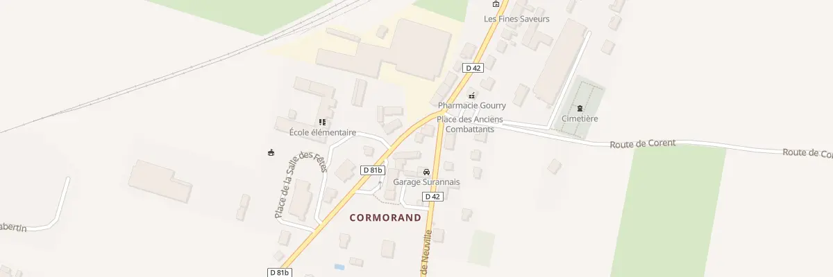 Plan du 31 Rte de Bourg à Villereversure