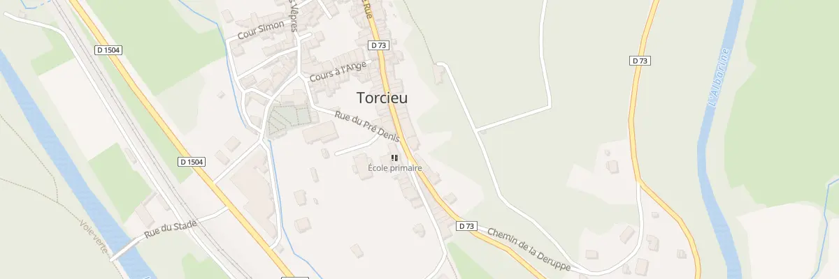 Plan du 26 Gr Grande Rue à Torcieu