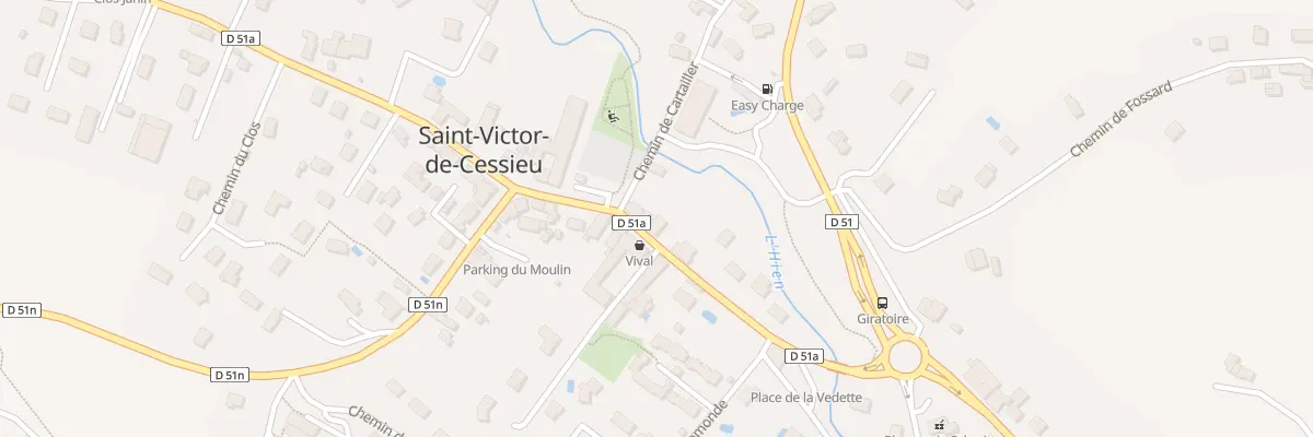 Plan du 113 Rte de Vaux à Saint-Victor-de-Cessieu