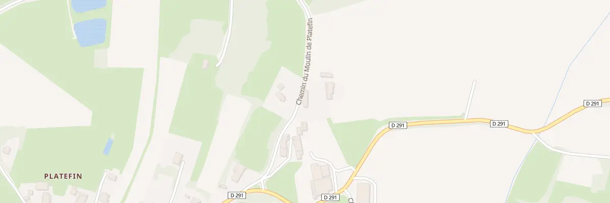 Plan du 6 Chem du Moulin de Platefin à Flacey-en-Bresse