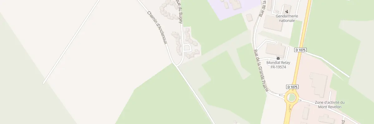 Plan du 144 Rue du Bugey à Montalieu-Vercieu