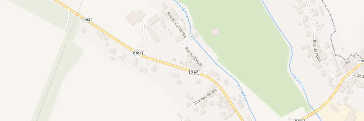 Plan du 3 Rue du Moulin à Vonges