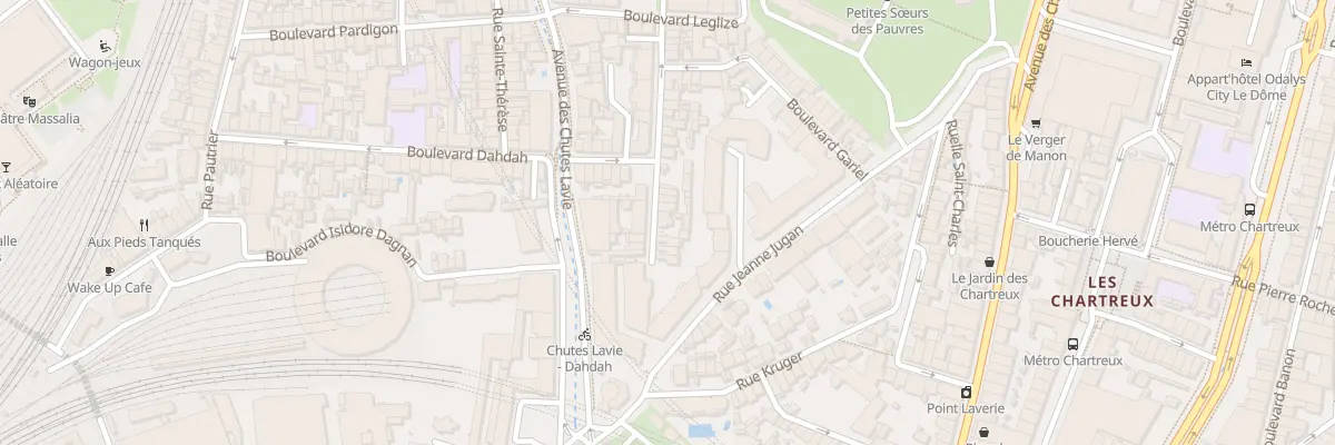 Plan du 10 Bd Aime Boissy à Marseille 4e Arrondissement