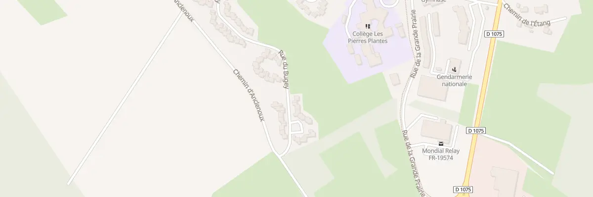 Plan du 136 Rue du Bugey à Montalieu-Vercieu