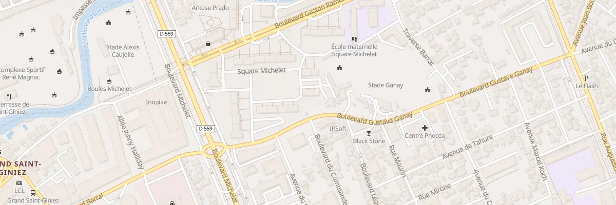 Plan du 27 Sq Michelet à Marseille 9e Arrondissement