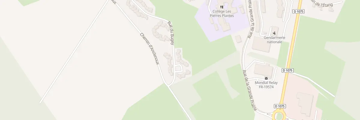 Plan du 138 Rue du Bugey à Montalieu-Vercieu