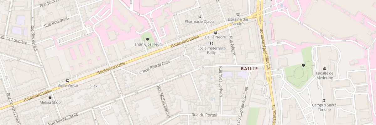 Plan du 48 Rue pascal cros à Marseille 5e Arrondissement