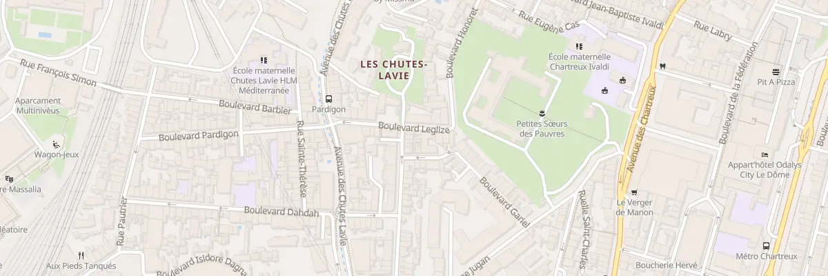 Plan du 42 Bd Aime Boissy à Marseille 4e Arrondissement