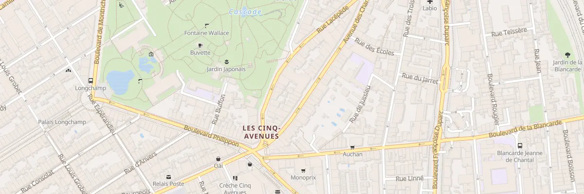 Plan du 19 Av des Chartreux à Marseille 4e Arrondissement