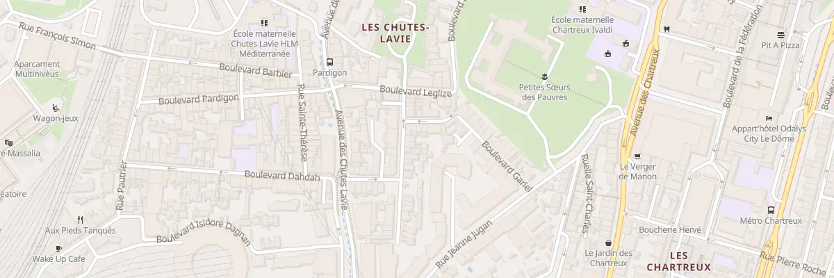 Plan du 32 Bd Aime Boissy à Marseille 4e Arrondissement