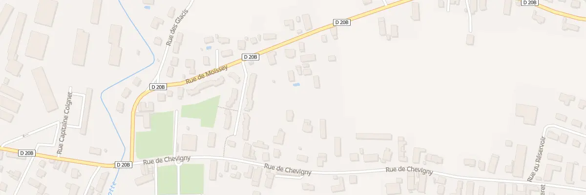 Plan du 10B Rue de Chevigny à Auxonne