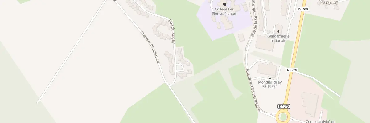Plan du 139 Rue du Bugey à Montalieu-Vercieu