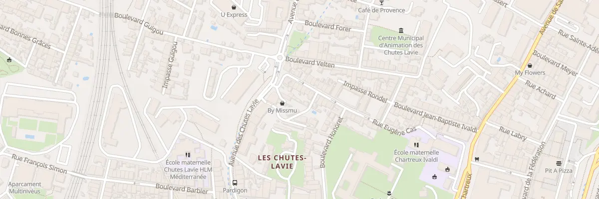 Plan du 69 Rue eugene cas à Marseille 4e Arrondissement