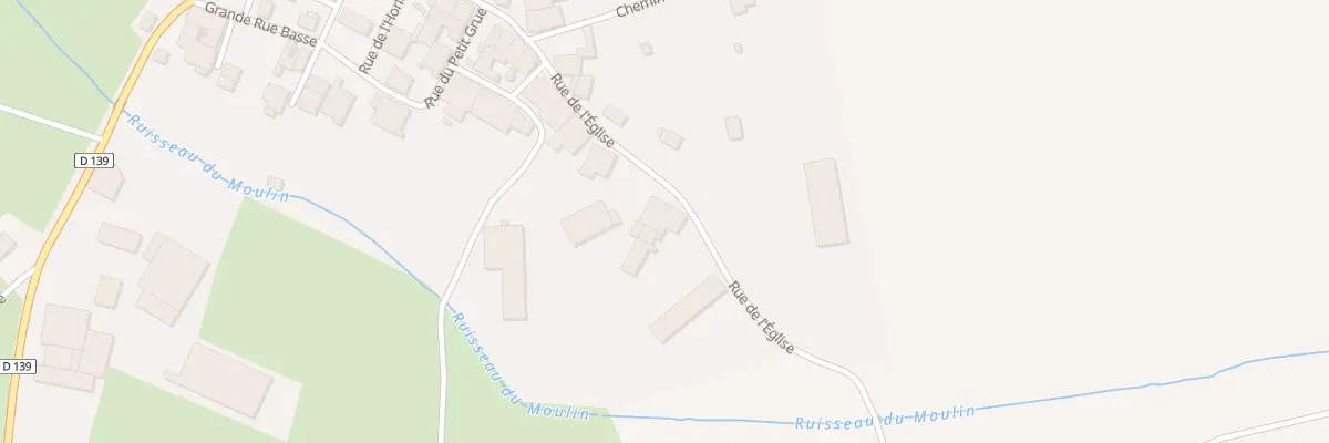 Plan du 32 Rue de l’Église à Dagonville