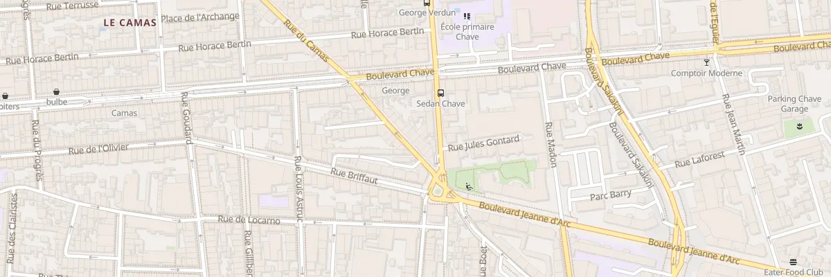 Plan du 139 Rue du camas à Marseille 5e Arrondissement