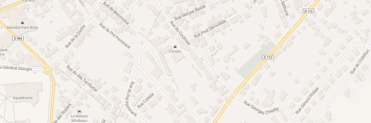 Plan du 35 Rue du Coulmier à Verdun