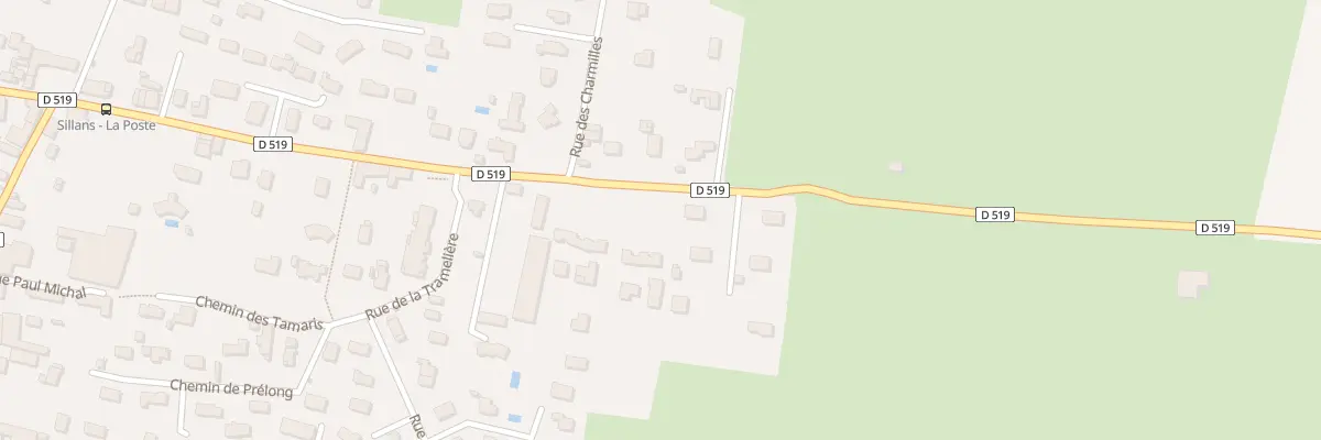Plan du 2240 Rue Ambroise Carrier à Sillans