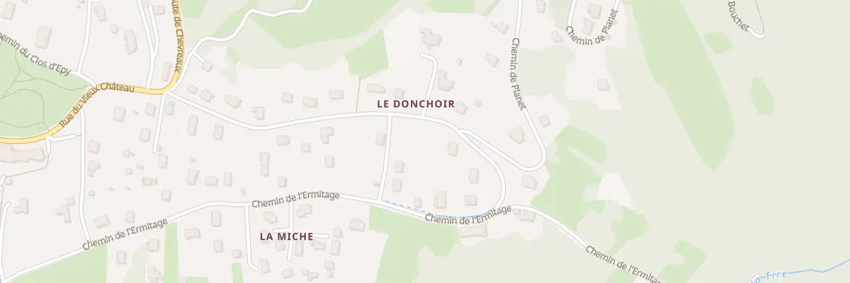 Plan du 34 Rue du Donchoir à Cuiseaux