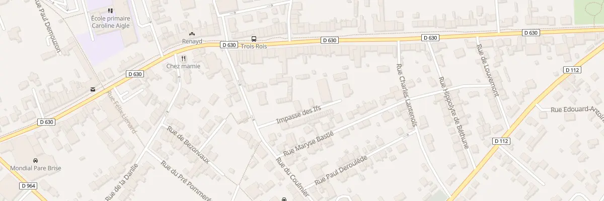Plan du 48 Rue du Coulmier à Verdun