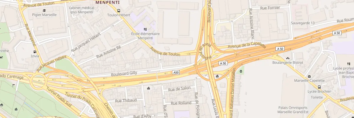 Plan du 69 Bd Gilly à Marseille 10e Arrondissement