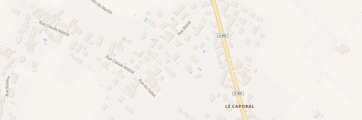 Plan du 8 Rue Basse à Auxonne