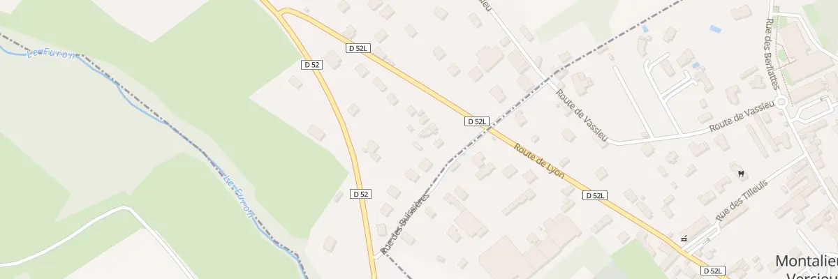 Plan du 156 Rue des Buissières à Porcieu-Amblagnieu