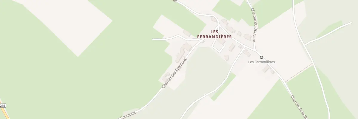 Plan du 556 Che des Ecouloux à Sermérieu