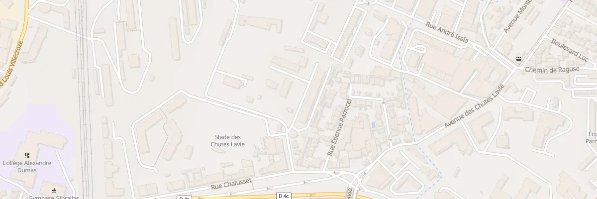 Plan du 7 Parc des Chutes Lavie à Marseille 13e Arrondissement