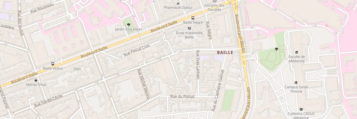 Plan du 128 Rue sainte cecile à Marseille 5e Arrondissement