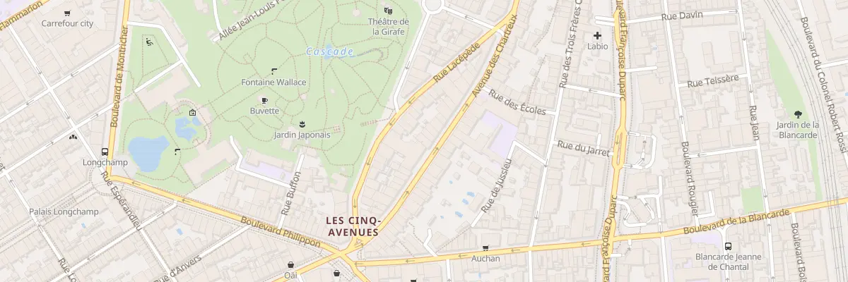Plan du 29 Av des Chartreux à Marseille 4e Arrondissement