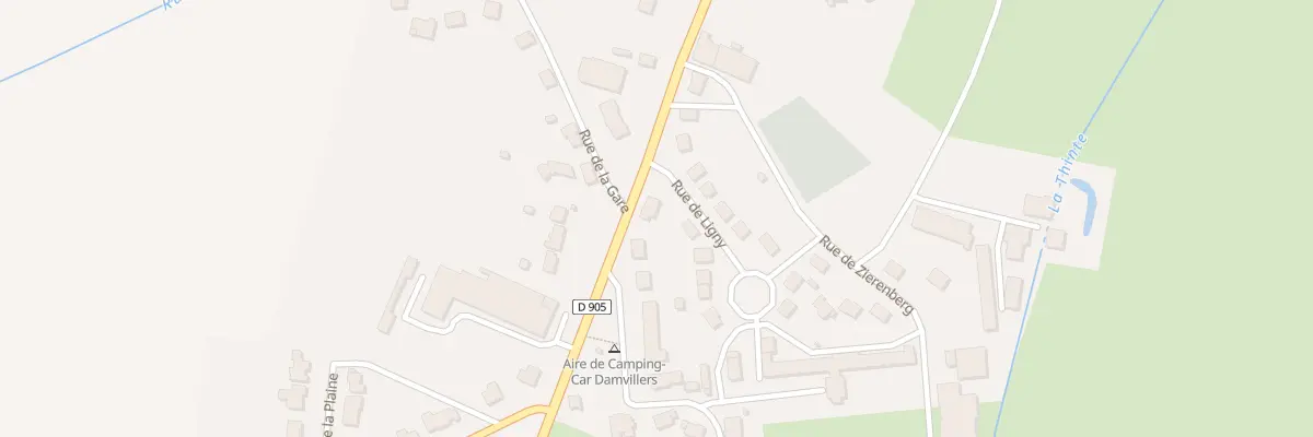 Plan du 9 Av de Verdun à Damvillers