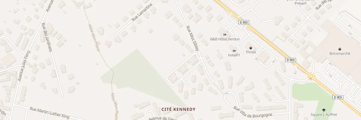 Plan du 9006 Rue Miss Sibley à Verdun