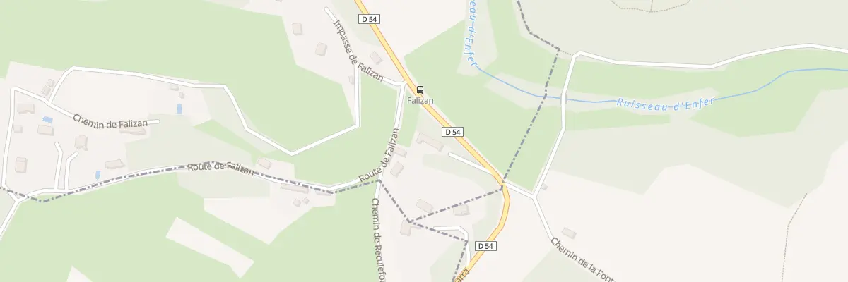 Plan du 1440 Rue du Stade à Montcarra