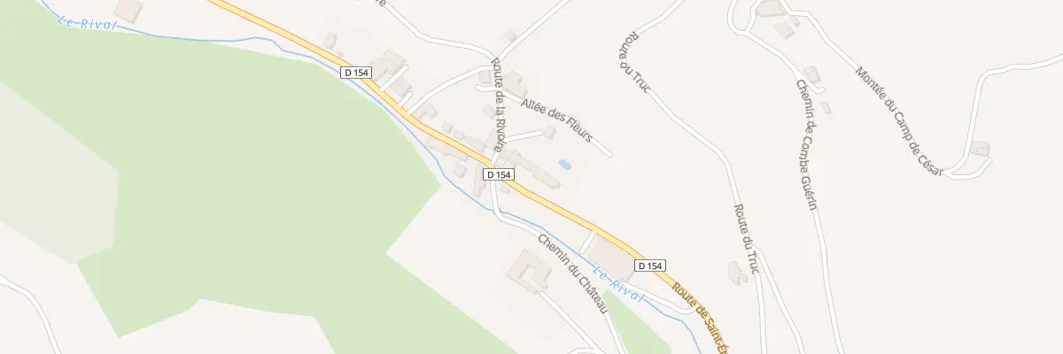 Plan du 5020 La Combe à La Forteresse