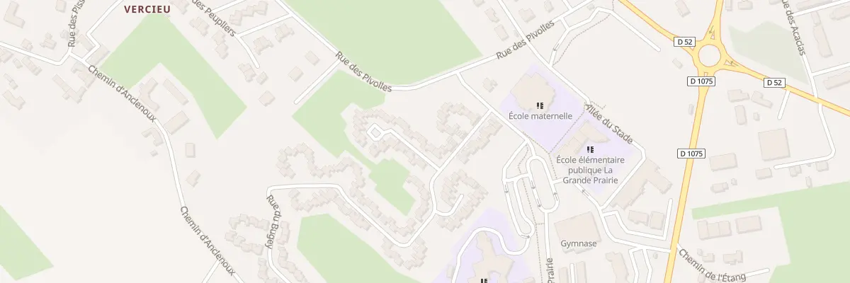Plan du 11 Rue du Bugey à Montalieu-Vercieu