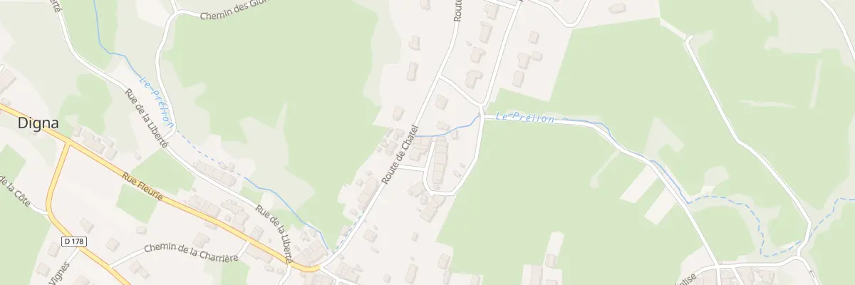 Plan du 5 Les Cours Perrot à Digna