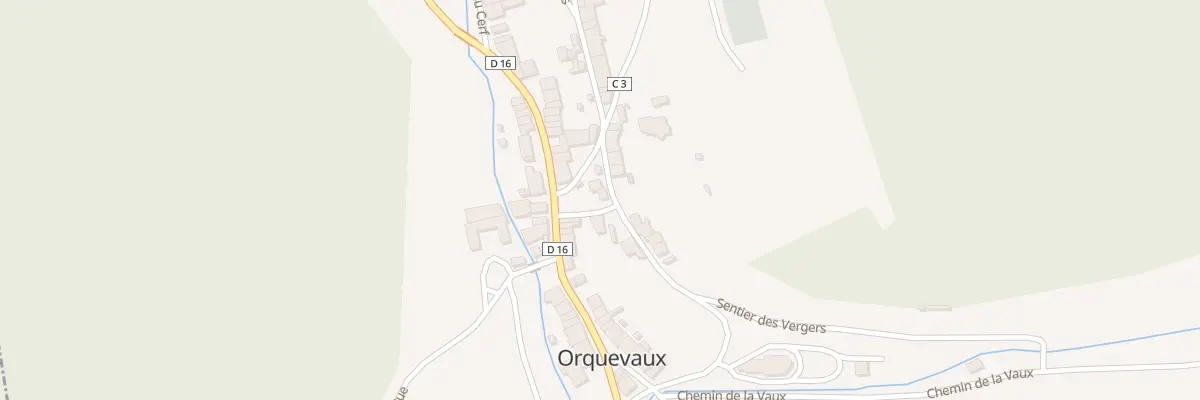 Plan du 4 Rue de l’Eglise à Orquevaux