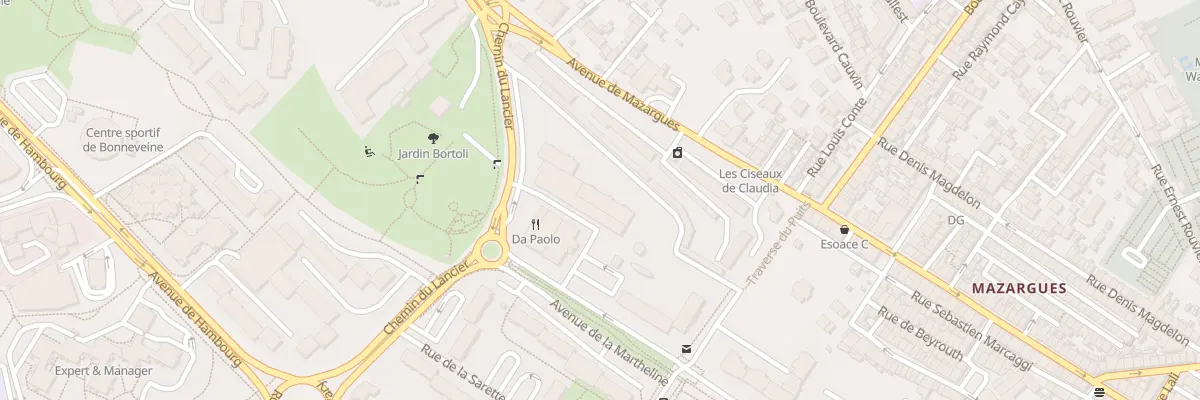 Plan du 1 Res Le Lancier à Marseille 9e Arrondissement