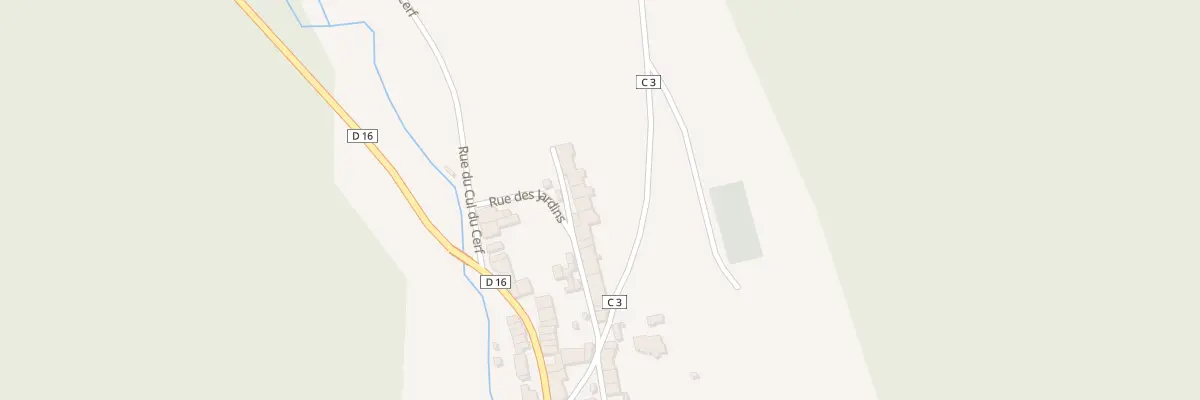 Plan du 5 Rue du Haut à Orquevaux