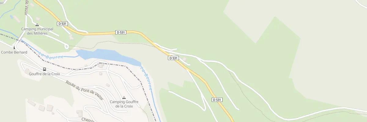 Plan du 585 Rte de Villard de Lans à Choranche
