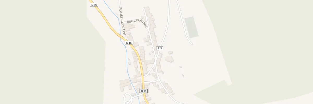 Plan du 15 Rue du Haut à Orquevaux