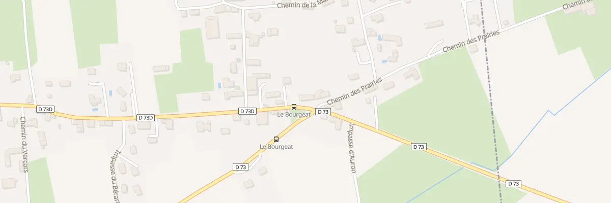 Plan du 651 Che de Compostelle à Bévenais