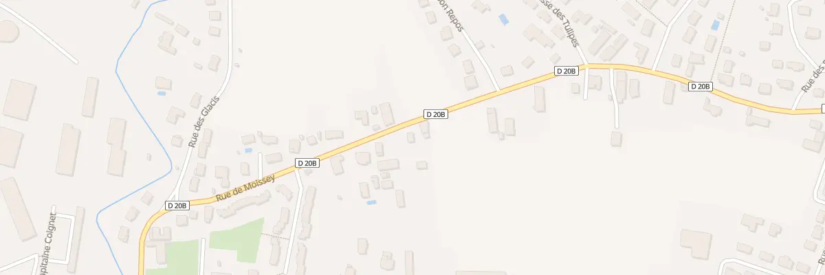 Plan du 11B Rue de Moissey à Auxonne