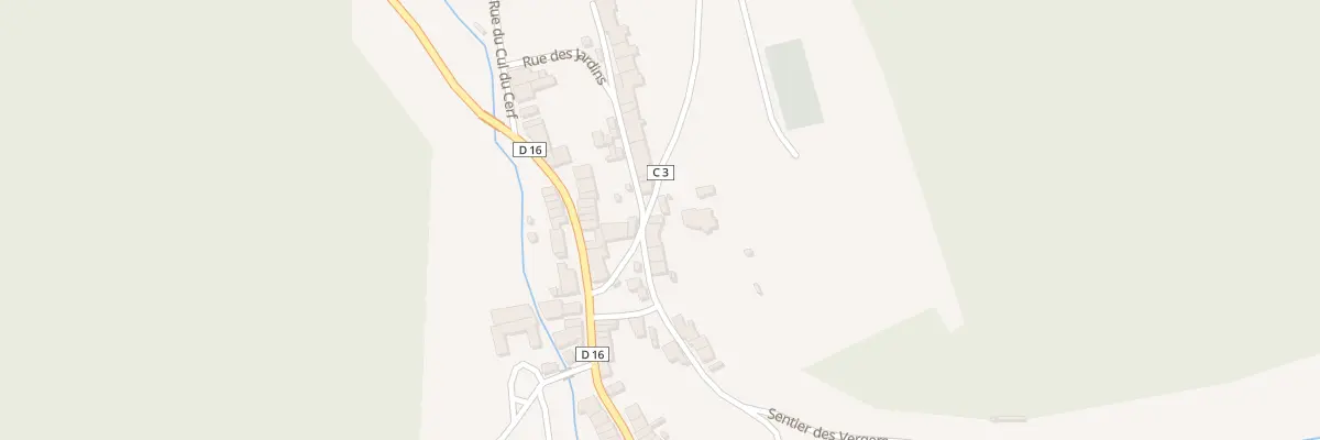 Plan du 2 Rue du Castel à Orquevaux