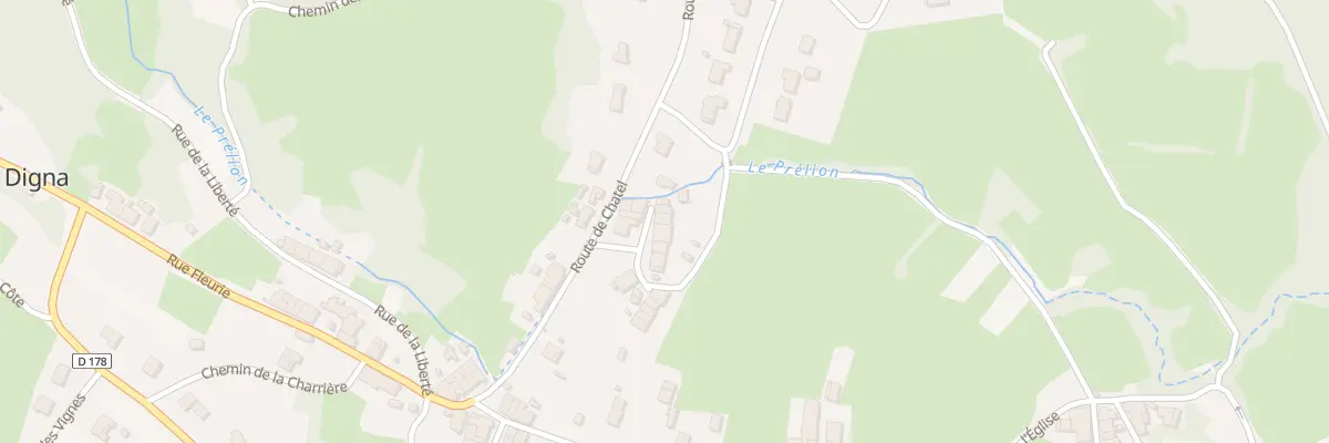 Plan du 20 Les Cours Perrot à Digna