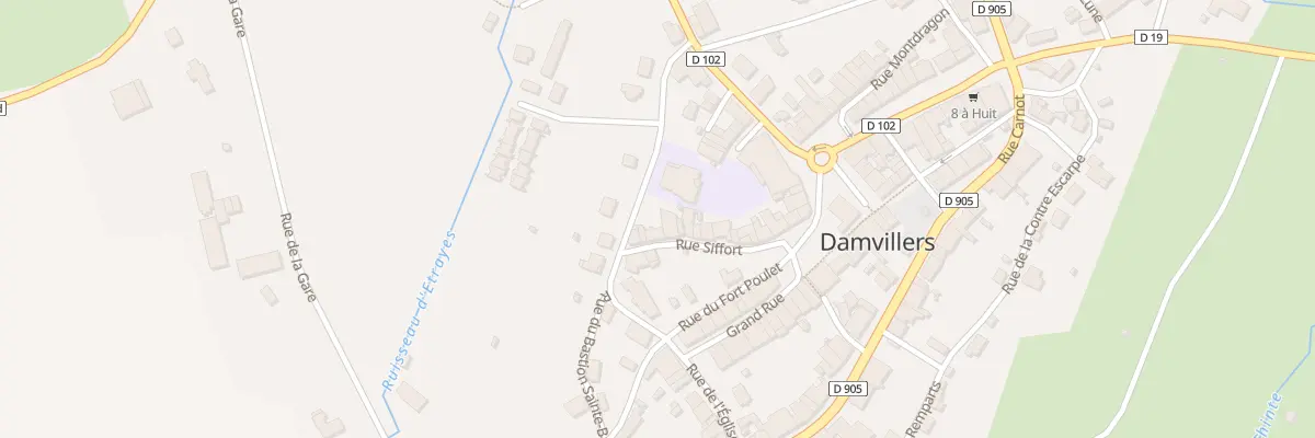 Plan du 20 Rue Siffort à Damvillers