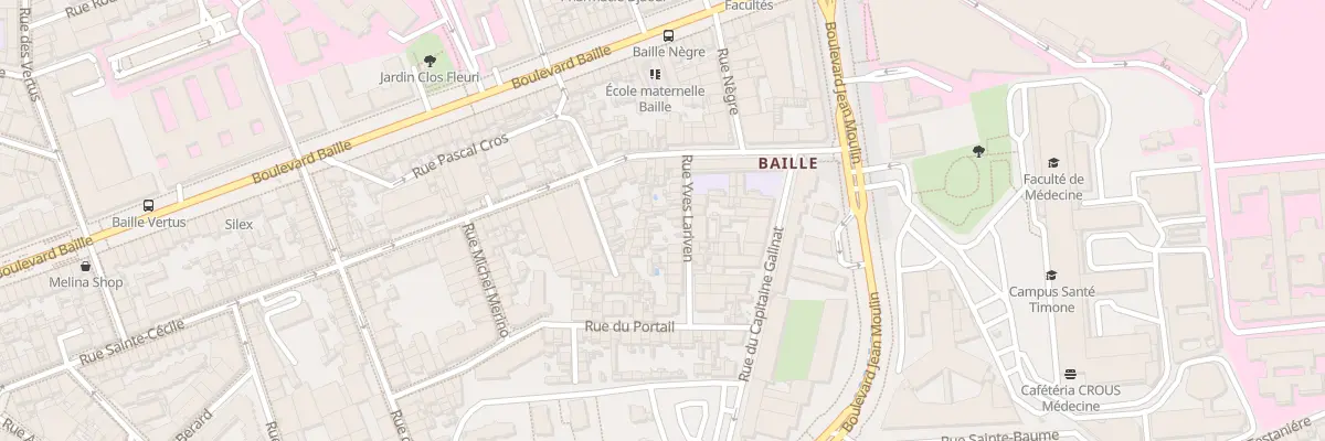 Plan du 16 Rue yves lariven à Marseille 5e Arrondissement