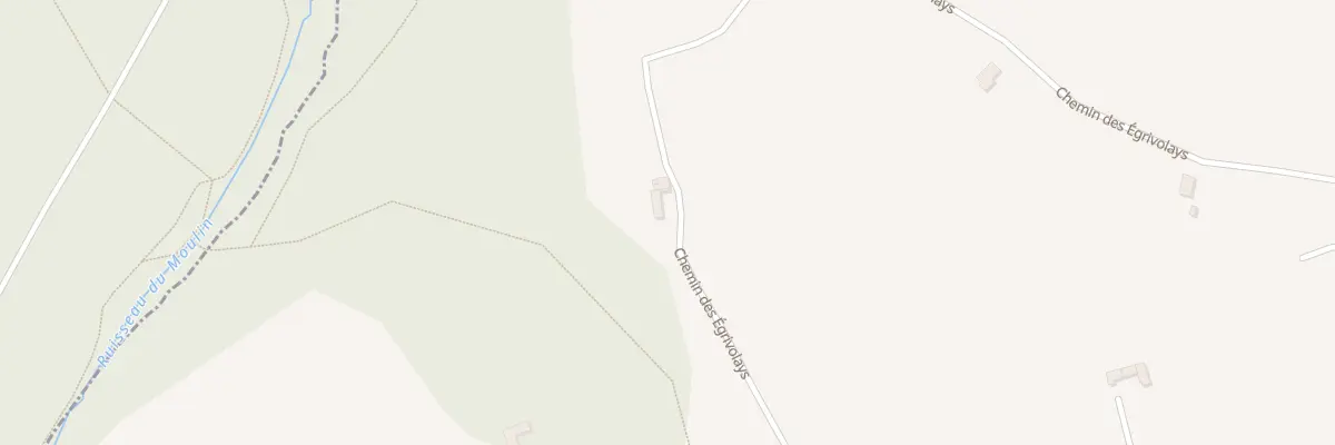 Plan du 98 Che des Egrivolays à Torchefelon
